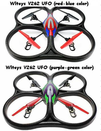 WLtoys V262 2.4G 4CH UFO Parts