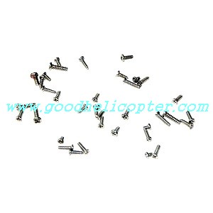 SYMA-S301-S301G helicopter parts screw pack (used to replace all spare parts of Syma S301 S301G helicopter) - Click Image to Close