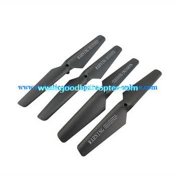 SYMA-X5S-X5SC-X5SW Quad Copter parts Main Blades propellers (black color) - Click Image to Close