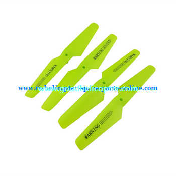 SYMA-X5S-X5SC-X5SW Quad Copter parts Main Blades propellers (green color)