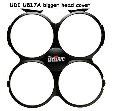 u817a-u818a ufo head cover (black color)