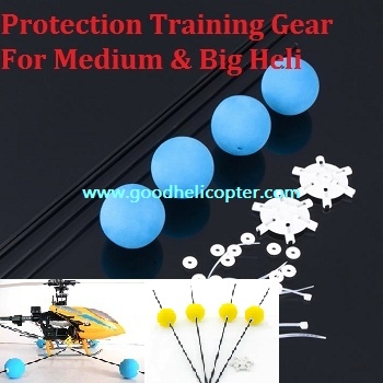 Protection training gear for new player (Use for RC helicopter longer than 30cm)