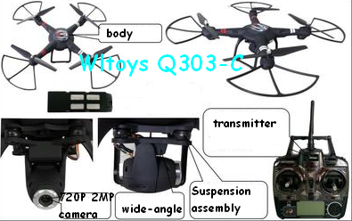 Wltoys Q303C Drone with 720P Camera