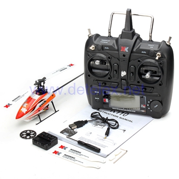 XK K110 Blash 6CH Brushless 3D6G System RC Helicopter RTF - Click Image to Close