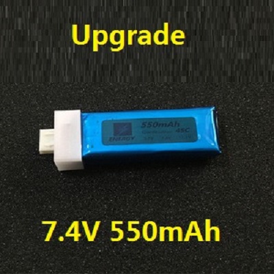 XK-K120 shuttle helicopter parts battery 7.4v 550mah - Click Image to Close