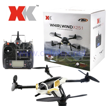 XK X251 WHIRLWIND 2.4G 4CH Drone with Brushless Motor X7 Transmitter RC quadcopter